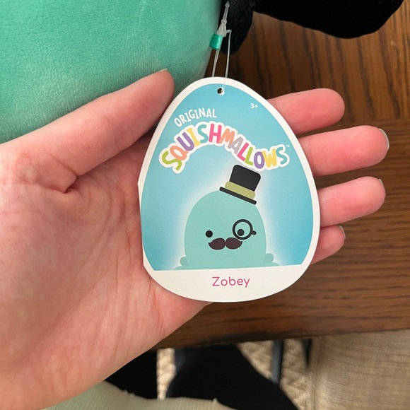 NWT 12” Zobey Fancy Mint Detective Large Squishmallow - Picture 4 of 6
